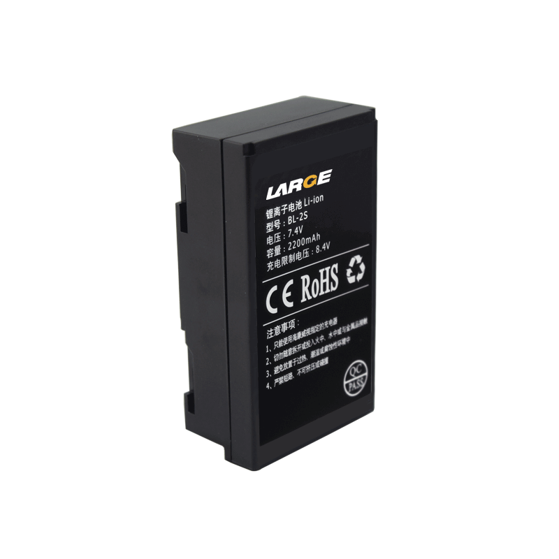 7.4V 2200mAh 18650 便攜式特種監控系統三元鋰電池